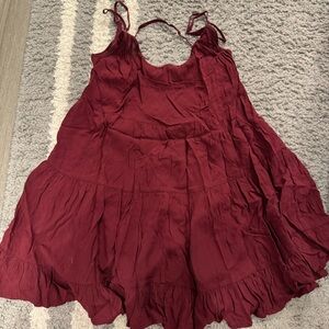 Brandy Melville Burgundy Dress